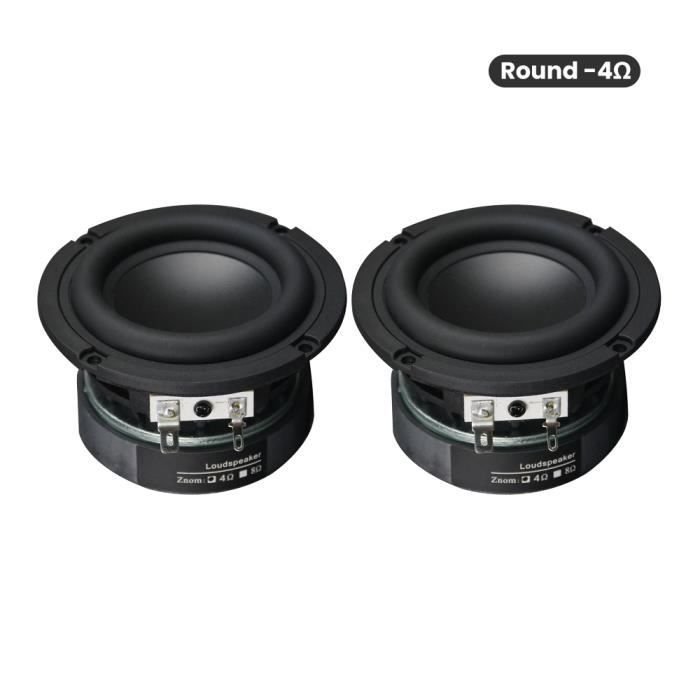 NICHANGHUA Présentable De Subwoofer Protable De 3 Pouces 4 Ohm 30W Bosse Basse Bass Longe Basse Neodymium En DEINDER Compatible For Harman Compatible For KARDON REAPPORT