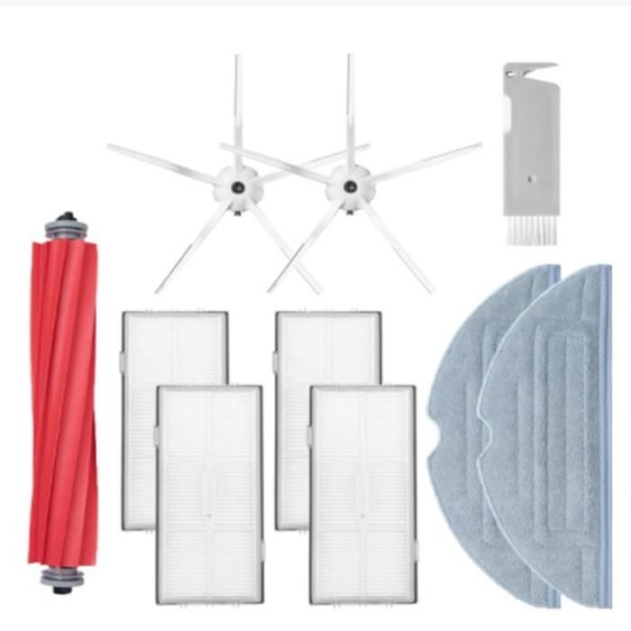 Ricambi Compatibili Roborock Ricambi Robot Aspirapolvere Kit Ricambio Per Roborock Q8 Max+/Q5 Pro+/Q5 Max+/Q5 DuoRoller+ - Spazzole, Filtri, Sacchetti Spazzole Principali Ricambio Roborock Qv35a