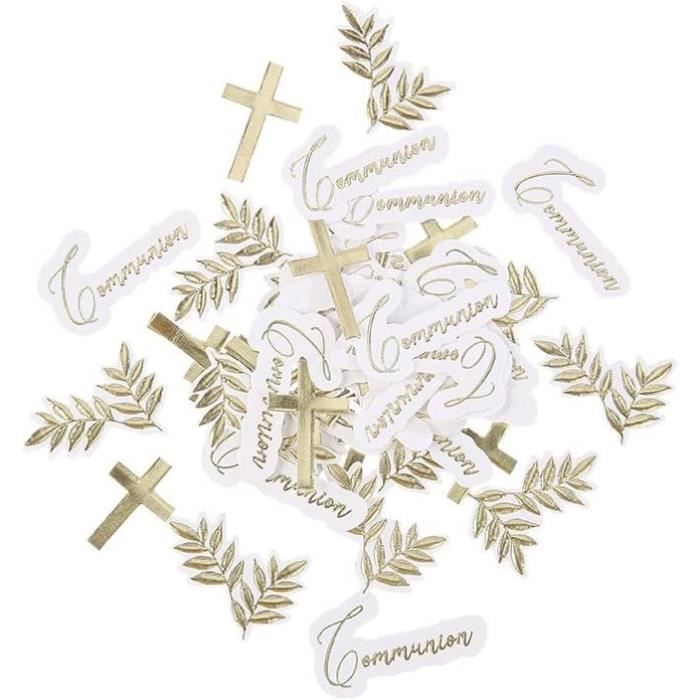 Artifetes 100 CONFETTIS Carton Communion Pure 2-5CM112 - Cdiscount ...