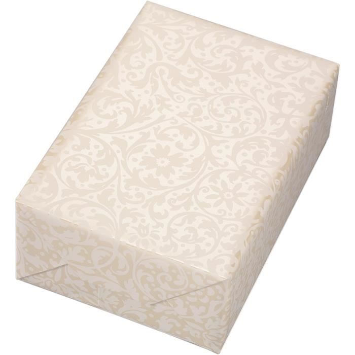 Rouleau Papier Cadeau Vert Nacré - 43 Cm X 10 M - Finition Mate - Pour Anniversaire, Noël, Mariage, Déco - 5