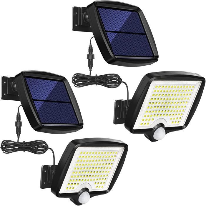 Lampes solaires avec détecteur de mouvement