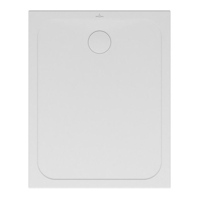 Receveur de douche antidérapant 100 x 80 VILLEROY ET BOCH Lifetime Plus Cerasoft céramique
