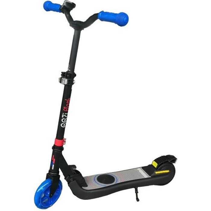 Trottinette Electrique Pliable Eeziflash Enfant Des 3 Ans Bleu Et Noir 120w 10 Km H Capacite De Charge 50 Kg Achat Vente Trottinette Cdiscount