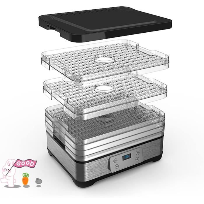 Déshydrateur Klarstein Fruit Jerky Plus 6 ou 9 plateaux