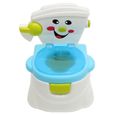 TEMPSA Potty Toilette bébé siège chaise urinoir pot formation confort en plastique （Couleur aléatoire）-1