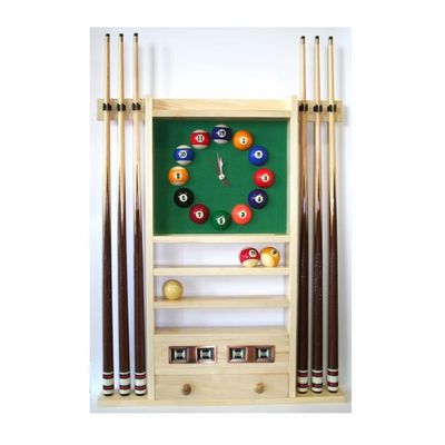 Pont De Billard Rétractable Avec Têtes Amovibles - Accessoire Queue De Billard Or/Argent