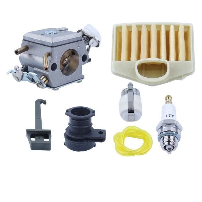 Kit Filtro Aria E Carburante + Candela Per Motosega Husqvarna 362 365 371 372