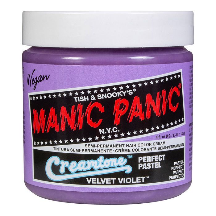 Teinture pour cheveux semipermanente MANIC PANIC Velvet Violet — free download