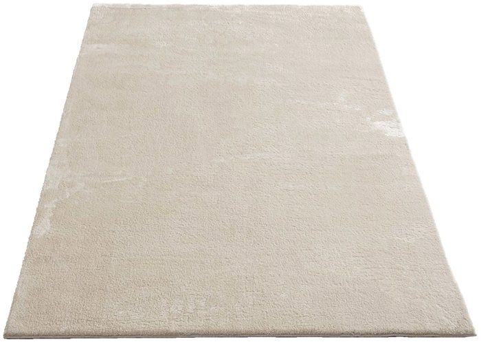Grand Tapis Moderne Beige 200x290 Cm - Chambre Salon - Doux Polyester