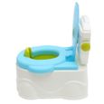 TEMPSA Potty Toilette bébé siège chaise urinoir pot formation confort en plastique （Couleur aléatoire）-2