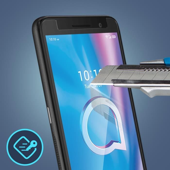 Vetro Temperato Protettivo Per Alcatel Idol 5S - Durezza 9H Antigraffio