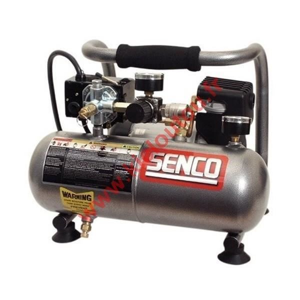 Compresseur sans huile silencieux 3,8 L SENCO PC1010
