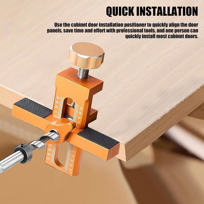 Gabarit Réglable Pour Montage De Porte D’armoire – Universel, Générique