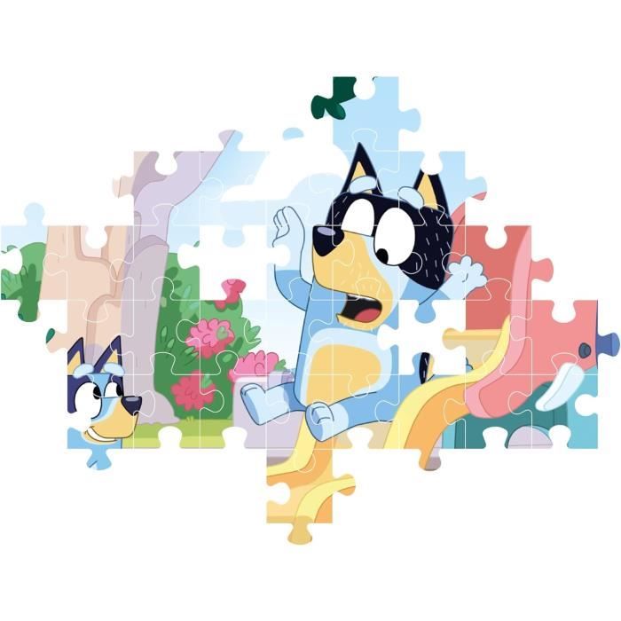 Puzzle Dessin Animé - Clementoni - Bluey Supercolor - 104 Pièces ...