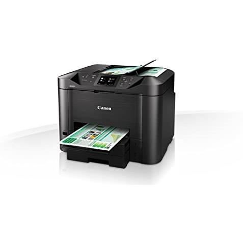 IMPRESORA MULTIFUNCIÓN CANON MFC MAXIFY MB5450 negra escáner de fax
