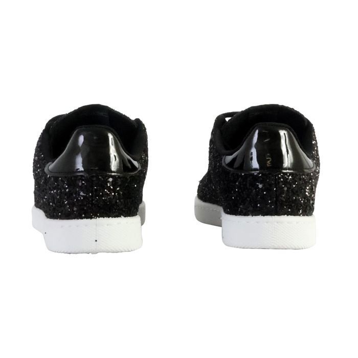 Baskets Femme VICTORIA 12558 Noir Synthétique Lacets