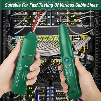 Testeur De Câble DIFCUL MS6812 - Détecteur De Ligne Électrique Et Téléphonique - Traqueur De Câble Professionnel