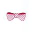 Ecusson thermocollant Etoile Strass Coloris Rose