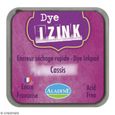 Encreur Izink Dye - 20 coloris - 4,5 x 4,5 cm Encre Izink Dye : Coloris : Violet cassis Dimensions de la boîte : 5 x 5 cm Encre à-0