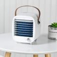 CLIMATISEUR MOBILE Climatiseur Mobile, Mini Climatiseur Portable, 3 en 1Mini Climatiseur USB, Humidificateur, Ventilateur De Bur311