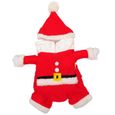 animal domestique Costume Père Noël JumpSuit Pet Hiver Vêtements Chien Pull pour chihuahua Yorkshire caniche chaude pour homme M768-0