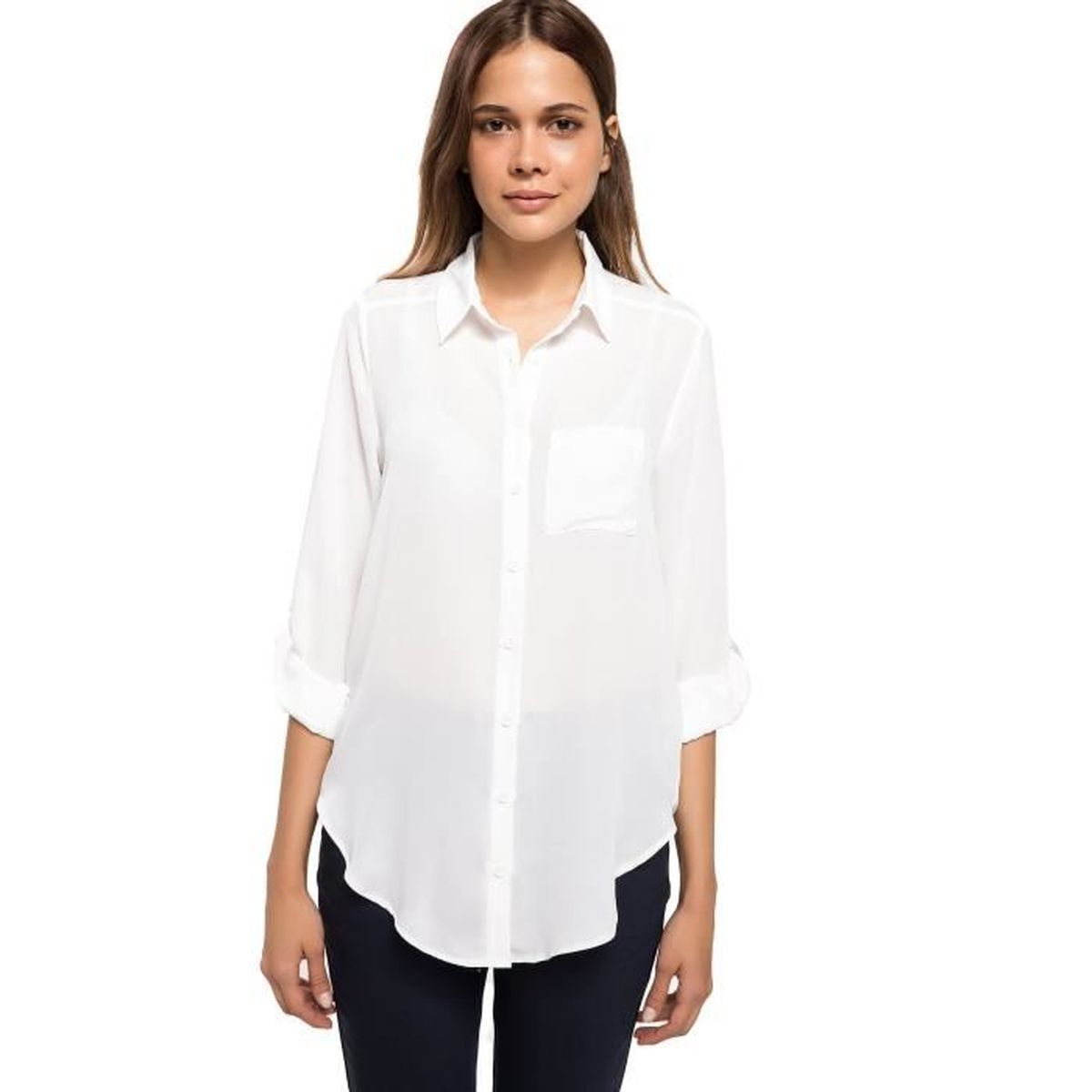 chemise femme blanche