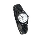 FCBARCELONA Montre Femme Classique Bracelet Extensible Elastique à Chiffres clairs