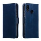 RASENA Etui pour Huawei P20 lite 5.84", Housse Etui en Cuir PU avec Portefeuille de Cartes (Bleu d'encre)