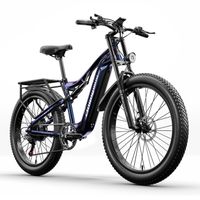 Vélo électrique pour adulte avec moteur 1000 W, batterie Samsung 17,5 Ah et 3 modes de conduite, vélo de montagne pour homme