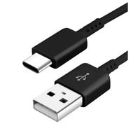 Câble USB vers USB type C Original Samsung EP-DW700CWE Noir charge et synchro