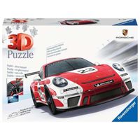 Puzzle 3D Porsche 911 GT3 Cup Salzburg (avec grille)
