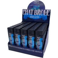 Briquet Chat Brule | Boite de 50x briquet électronique rechargeable