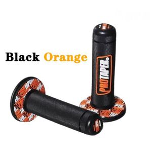 Extrémité De Guidon Universelle Moto - Paire Capuchons CNC Alliage Aluminium Noir