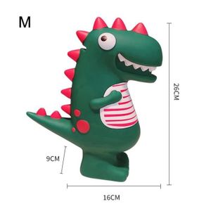 MARCHANDE M - Tirelire dinosaure anti-chute pour enfants, joli jouet créatif, dessin animé mignon, décoration de bureau