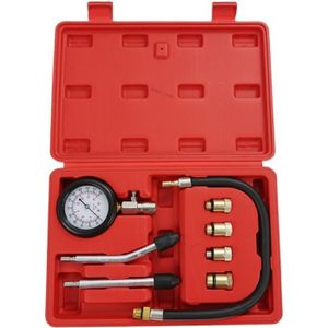 Testeur de Pression Testeur de Compression Jauge de Compression Moteur Essence Compressiomètre pour Voiture Moto Camion 