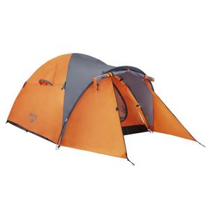 Hewolf Tente Automatique D/ôme de Camping pour 3-4 Personnes Version Mise /à Jour de la Tente hydraulique Tente Double Toit /à Pop up Tente UV avec Sac de Transport 230 x 210 x 130cm