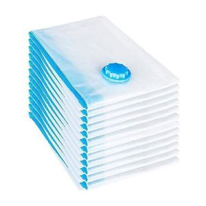 Housse Vetement Sous Vide 6 Sacs Rangement Sous Vide Vêtements - 3 Tailles 30x50 40x60 50x60 Cm Étanches Housse Aspirante