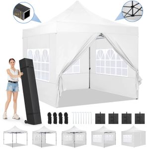 TONNELLE - BARNUM Tonnelle de Jardin 3x3 - Pop-up Tonnelle imperméab