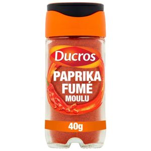 ÉPICES & HERBES LOT DE 2 - DUCROS - Paprika Fumé Moulu - Epices - flacon de 40 g