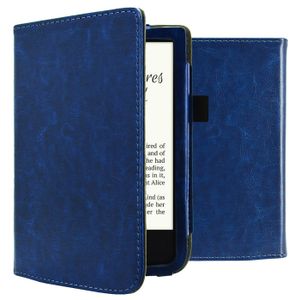 Étui Liseuse Pocketbook Touch Lux 3 / Basic Lux / Basic Touch 2 - Housse Tissu Canevas Rabat Magnétique