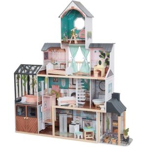 Kit Puzzle Maison De Poupée 3d, Niche De Livre Bricolage En Bois