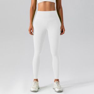 LEGGING Pantalons Femmes Yoga Taille haute Athlétique Séchage rapide Fitness Blanc