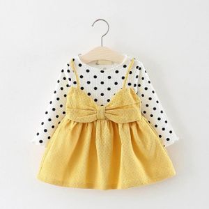 robe jaune bebe