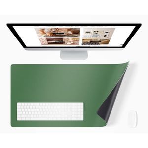 Tapis de souris vert, tapis de souris mignon pour décor de bureau à  domicile Y2K, accessoires de bureau Y2K, tapis de souris dimpression  tourbillonnante vert et blanc -  France