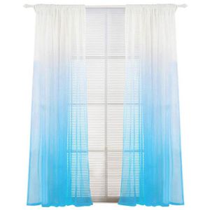 Meilleure Qualité fenêtre florale Rideau Avec Rideaux bande 160 cm x300cm 63/"x118/"