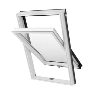 FENÊTRE - BAIE VITRÉE Fenêtre de toit Solstro APY B900 M4A (78 x 98 cm) PVC blanc - sans raccord