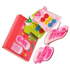 PARCOURS D'EAU Vvikizy kit de jouets de laçage de chaussures en b