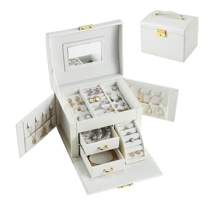 Boîte à bijoux stéréoscopique unique avec clé de verrouillage, boîte à clés  cachée, boîte à mémoire Keepplex faite à la main, boîte décorative, crâne  créatif, nature - AliExpress