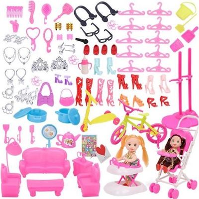 1set Barbie Dress Up Vêtements Lot Doll Accessoires main à bas prix  Vêtements huo2452 - Cdiscount Jeux - Jouets
