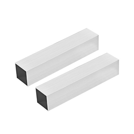 Lot 4 Tubes Carrés Aluminium Noir 15x15x1 Mm X 400 Mm – 6063 Qualité Construction & Décoration DIY